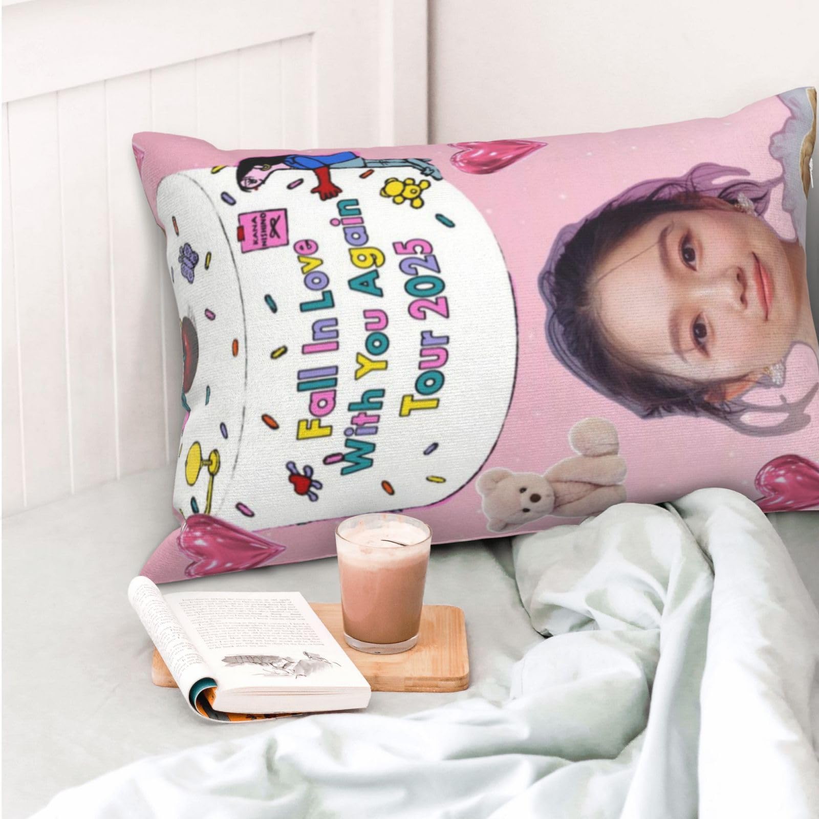 Amazon｜西野カナ (18) 枕カバー 抱き枕カバー 矩形クッションカバー